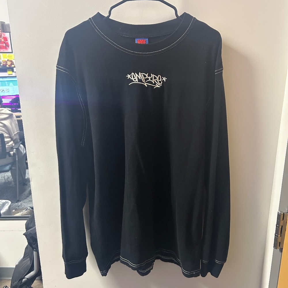 Empyre Sand Bag Black Long Sleeve T-Shirt